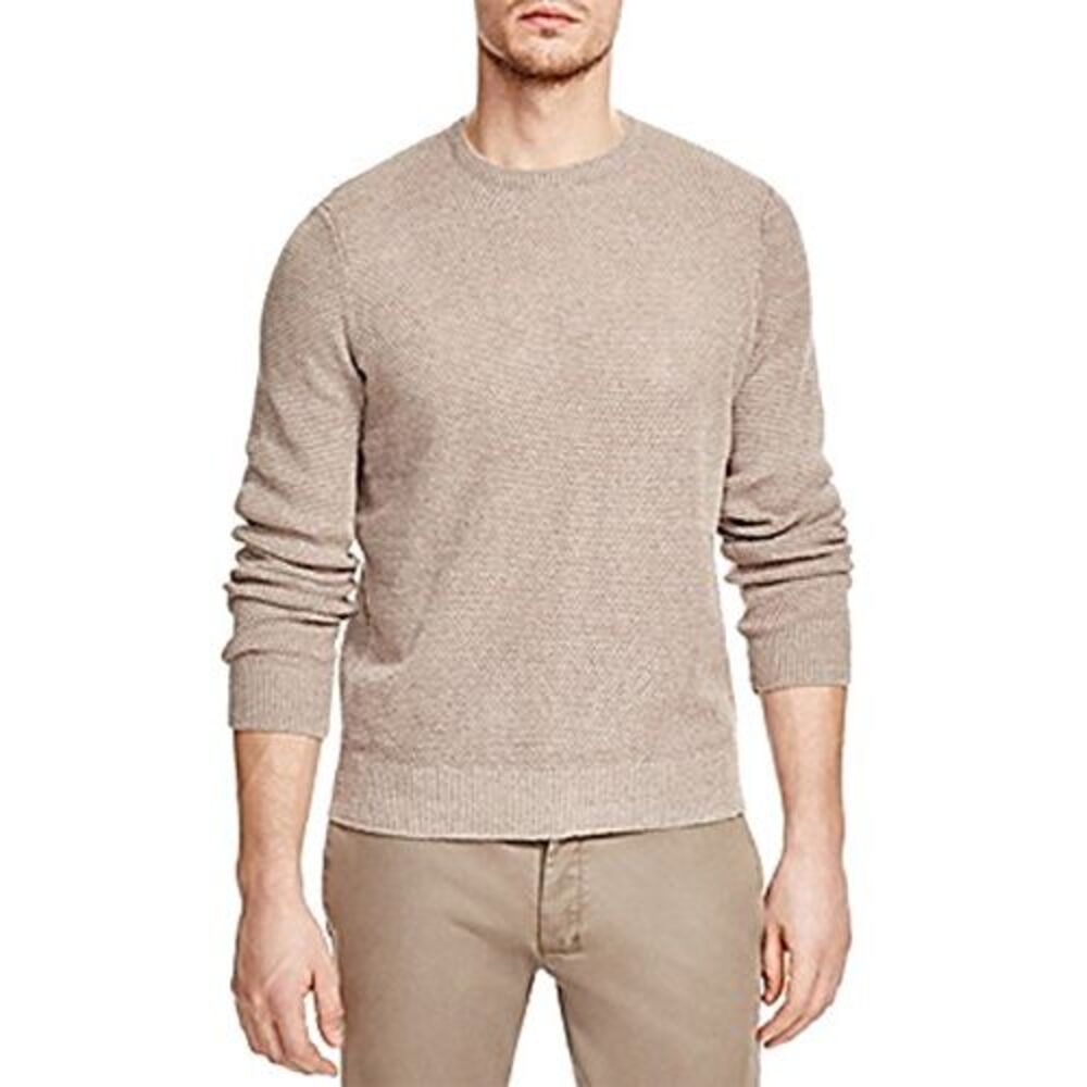 The Men's Store at Bloomingdale's Linen Textured Crewneck Sweater